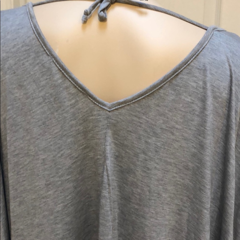 GREY TUNIC TOP - Picture 6 of 6